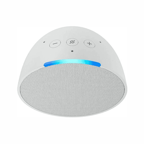 Parlante Bluetooth Amazon Alexa Echo Pop - Blanco