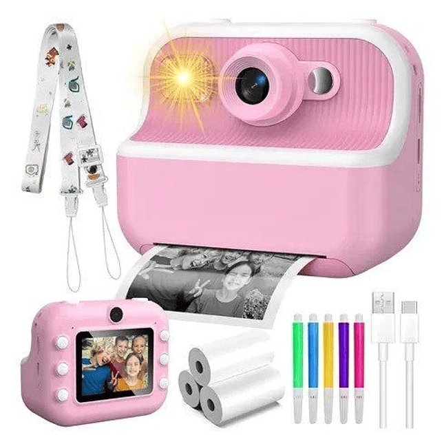 Cámara Digital con Impresora Instantánea  Fotos al Momento 1