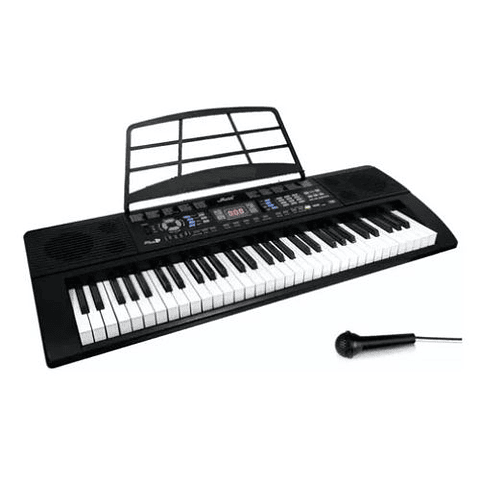 Organeta Electrónica MLS-6639 con 61 Teclas y Pantalla LED