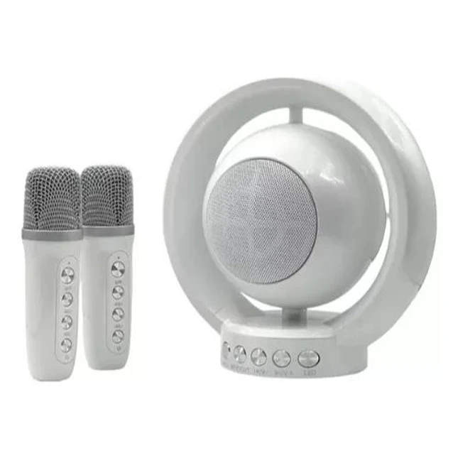 Parlante Karaoke Doble para Niños YS-119 con Micrófonos Inalámbricos 1
