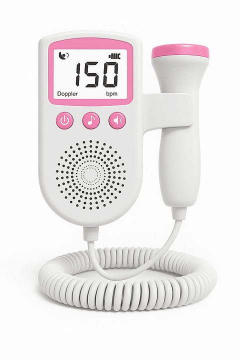 Doppler Fetal Portátil  Escucha los latidos del corazón