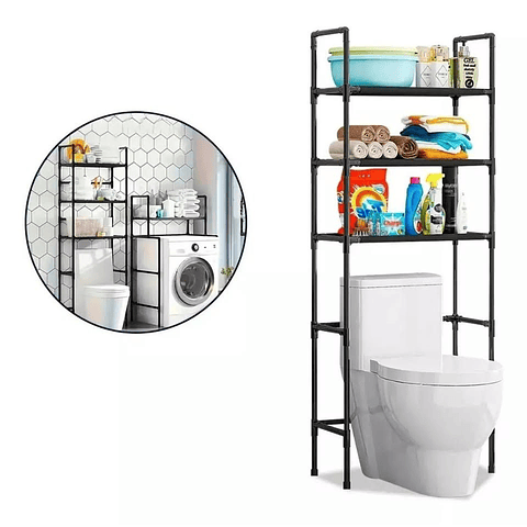 Estante Organizador de Baño 3 Niveles – Práctico y funcional