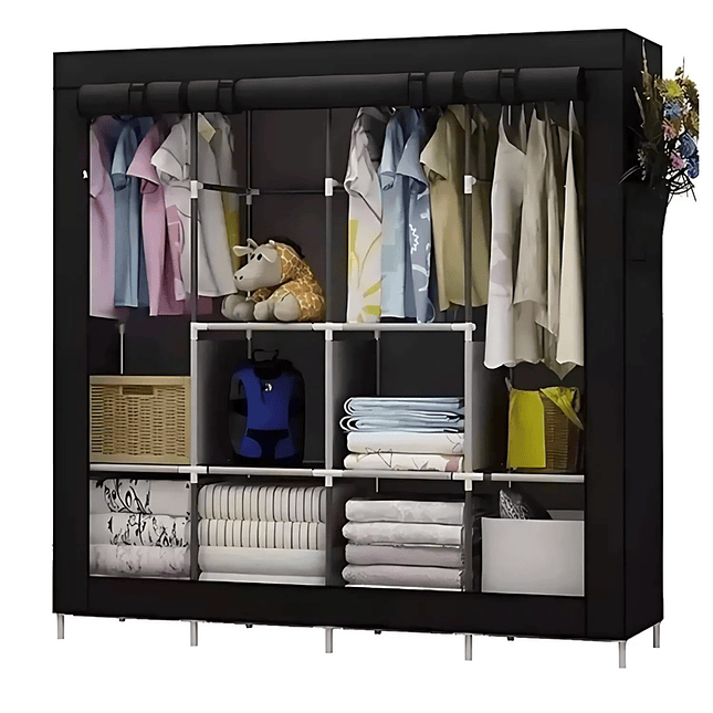 Closet Ropero De 4 Módulos Armario Desarmable 5