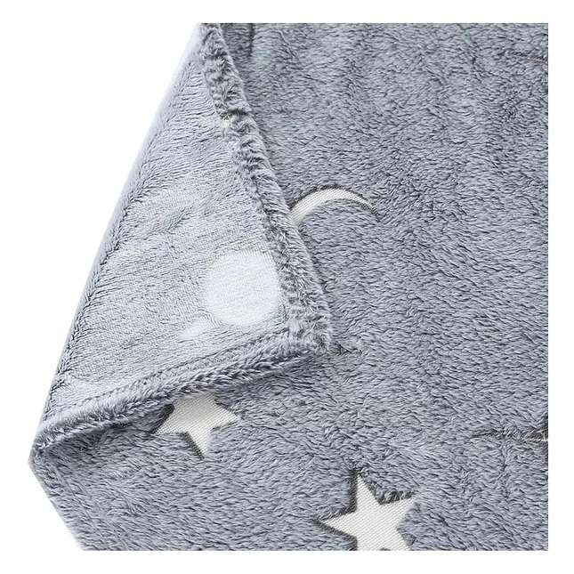 Cobija Luminosa Mágica  Suave Acolchada y Brillante en la Oscuridad 5