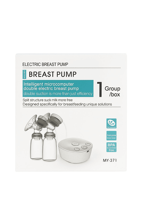 Extractor Eléctrico Doble de Leche Materna  Libre de BPA