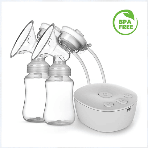 Extractor Eléctrico Doble de Leche Materna  Libre de BPA