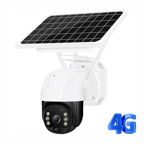 Cámara de Seguridad 4G Solar UHD con Detección Inteligente