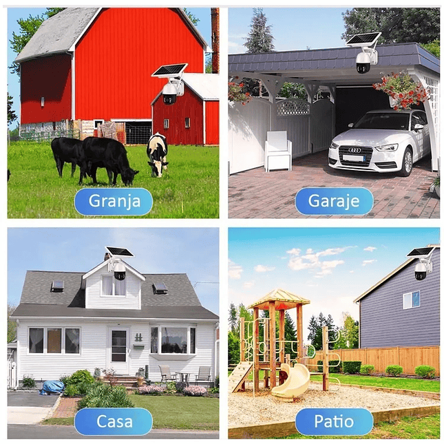 Cámara de Seguridad 4G Solar UHD con Detección Inteligente 2