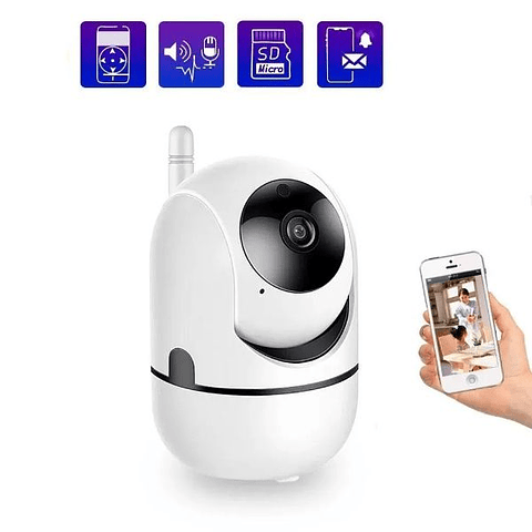Cámara de Seguridad IP WiFi con 1 Antena – App V380