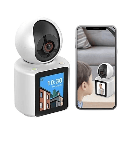 Cámara IP con Pantalla y Videollamada  App V360  Comunicación en Tiempo Real