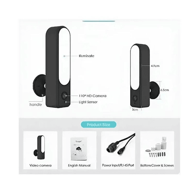 Cámara IP con Pantalla y Videollamada  App V360  Comunicación en Tiempo Real 3