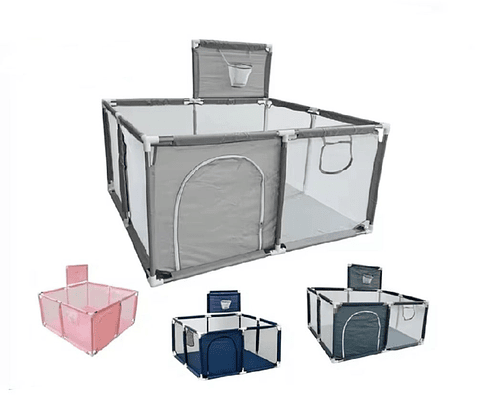 Corral de Juegos para Bebé 128 x 128 cm – Seguro y Resistente