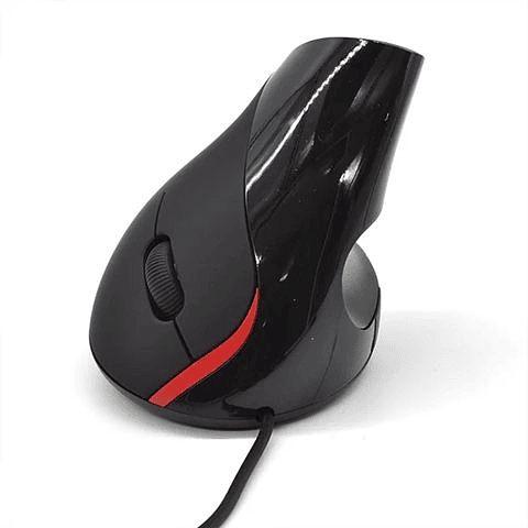 Mouse Ergonómico con Cable USB