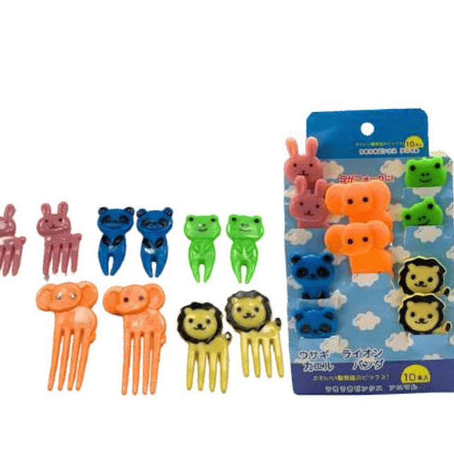 Set de Tenedores y Picks Infantiles para Lonchera 1