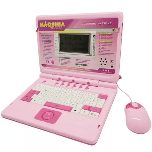 Computador Didáctico Infantil 66 Funciones – Bilingüe con Pantalla Grande 1