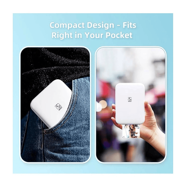 Impresora Fotográfica Portátil HPRT MT53  Fotos a Color 2