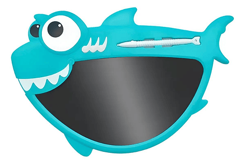 Tablero LED Infantil en Forma de Tiburón Azul