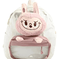 Mochila Labubu con Muñeco Extraíble  Estilo Tierno y Juvenil - Miniatura 1
