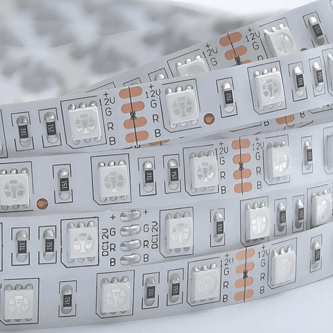 Tira de Luces LED RGB 5 Metros con Bluetooth y Control Remoto