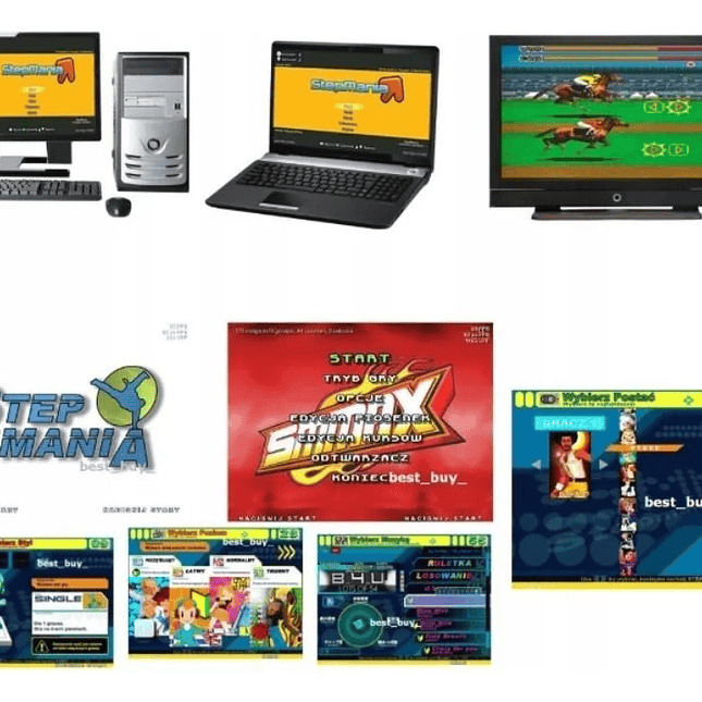 Tapete de Baile StepMania CoilMix  Conexión USB para PC y TV 3