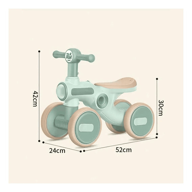 Triciclo Andador Buggy 1-3 Años con Música y Luces 1