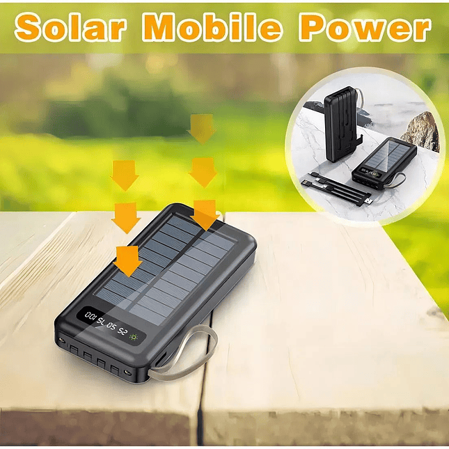 Solar Power Bank 20.000 mAh 6