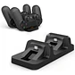 Base Cargadora DOBE Doble para PS4 - Miniatura 1