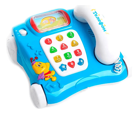 Teléfono Didáctico Interactivo para Bebés 2 a 4 Años – Modelo BT-261