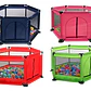 Piscina de Pelotas Infantil 1.2m x 60cm con 30 Pelotas - rosad - Miniatura 2