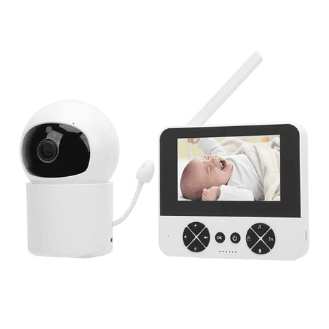 Monitor de Bebé C5 Robótico  Pantalla 43” y Cámara Motorizada