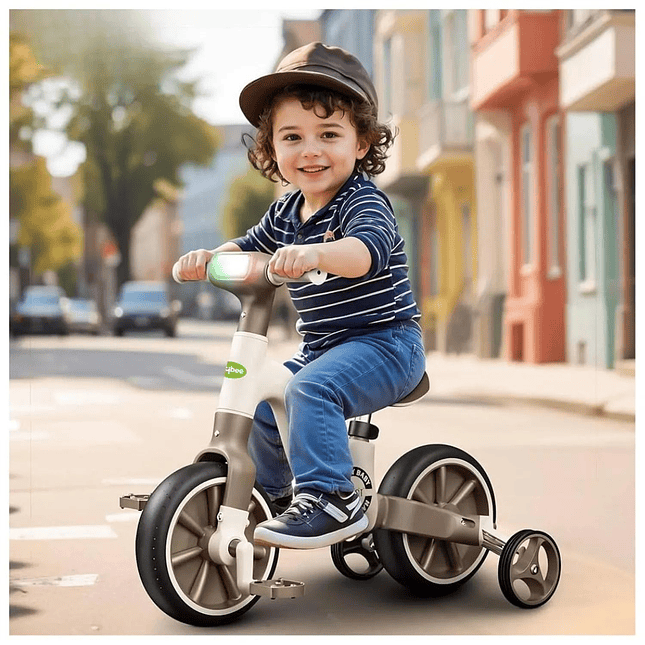 Triciclo Inteligente 2 en 1 con Luces LED y Música – Bebés y Niños Pequeños 3