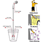 DUCHA ELÉCTRICA PORTÁTIL RECARGABLE  Ideal para Camping y Emergencias - Miniatura 2