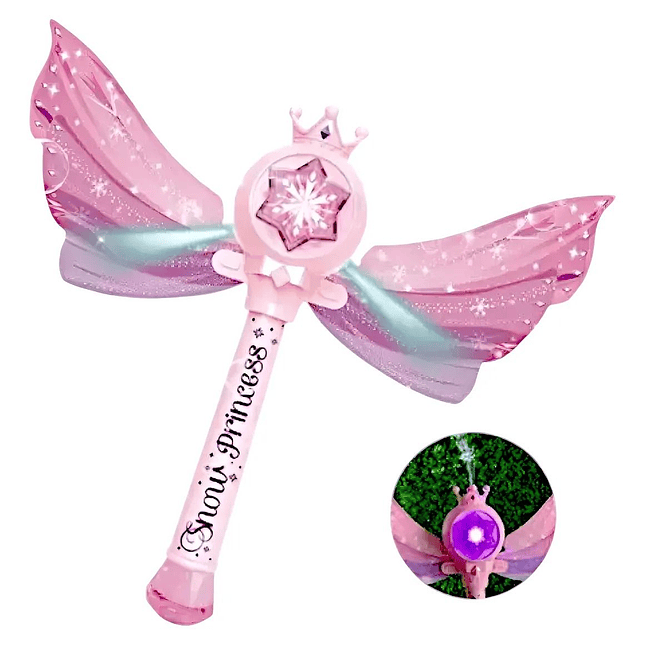 Varita Princesas Burbujero con Luces y Sonidos  Juguete Infantil 2