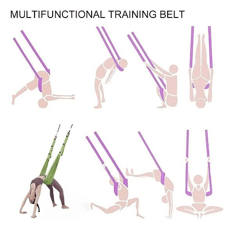Bandas de Ejercicio  Correa Aérea Elástica
