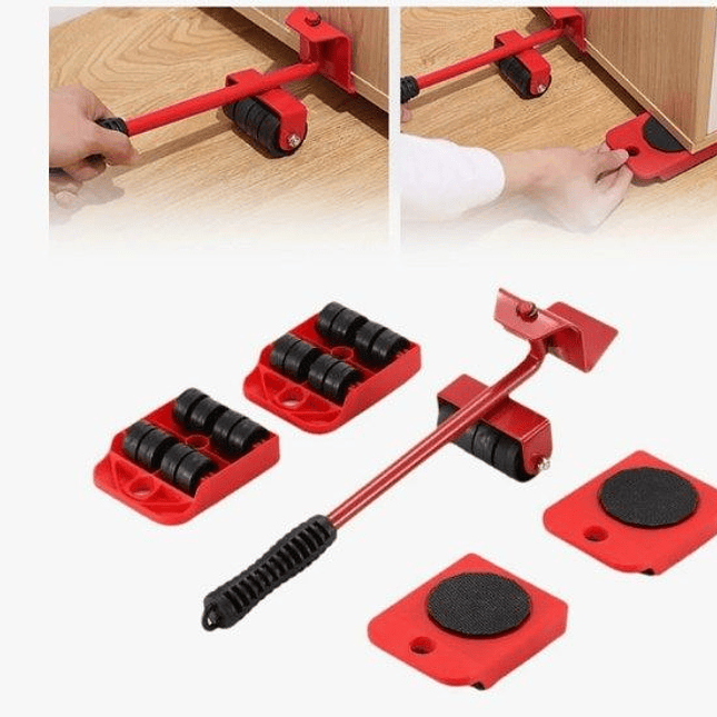 Patines para Mover Muebles con Elevador Ajustable y 4 Ruedas 1
