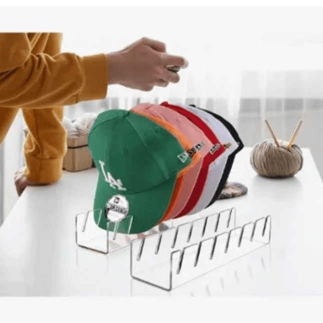 Organizador de Gorras en Acrílico 7 Puestos 3