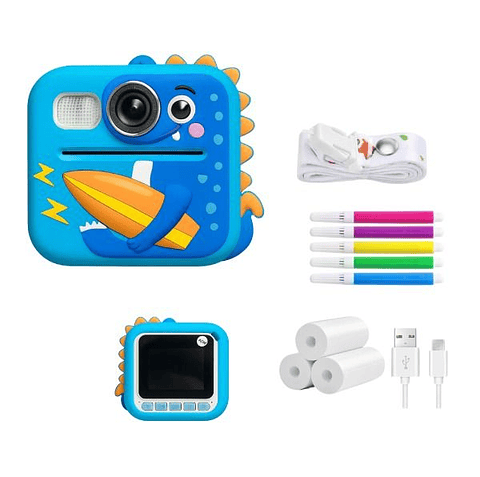 Cámara de Impresión Instantánea para Niños