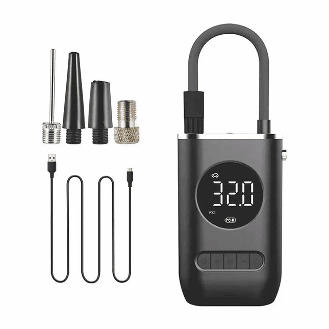 Mini Compresor de Aire Portátil Inalámbrico 50W con Pantalla Digital 3