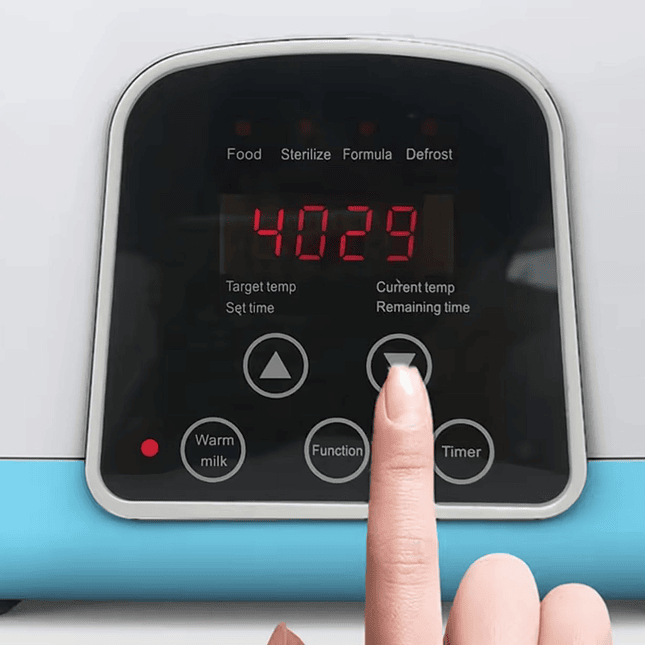 Calentador y Esterilizador de Teteros 6 en 1 con Pantalla Digital 3