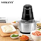 Picadora Eléctrica Sokany SK-7020 2 Litros 400W - Miniatura 5