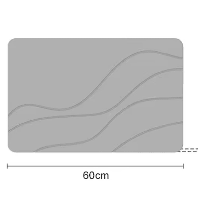 Alfombra Antideslizante de Piedra Absorbente 1