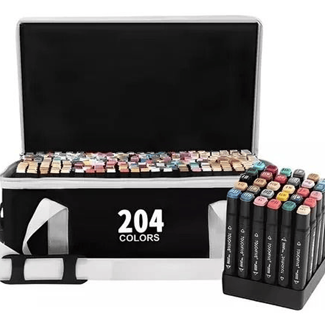 Set de Marcadores con Brillo – 48 Unidades Doble Punta 6