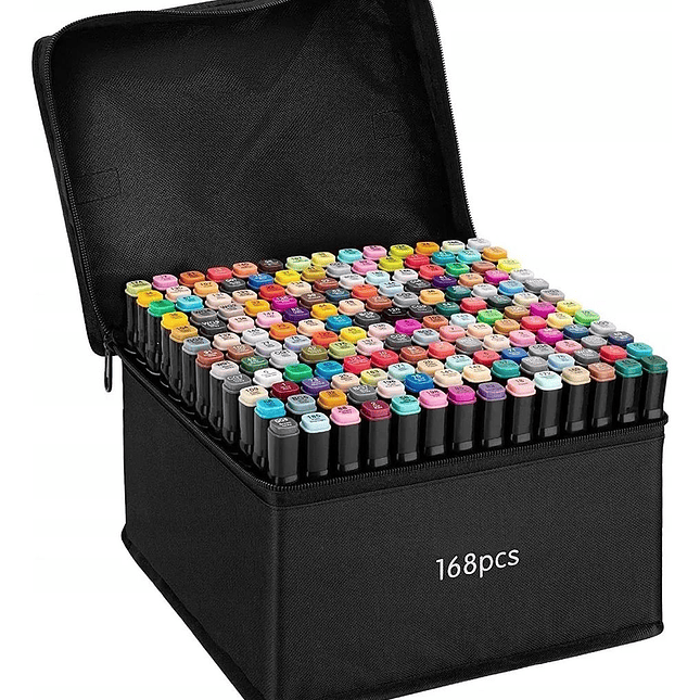 Set de Marcadores con Brillo – 48 Unidades Doble Punta 7