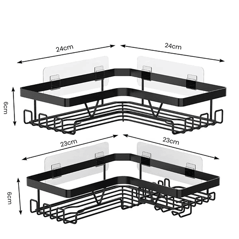 Organizador Esquinero de Baño  Ahorro de Espacio y Organización