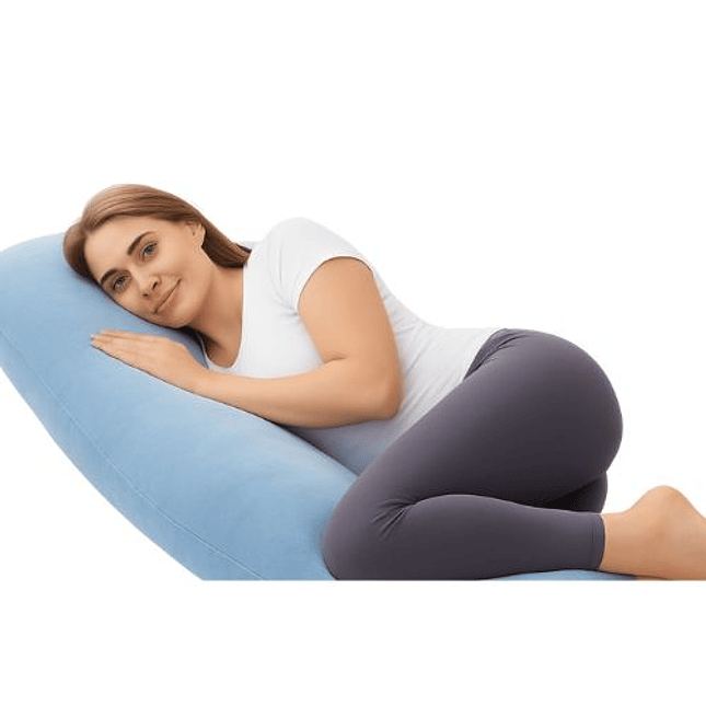 Almohada materna en forma de U  AZUL 1