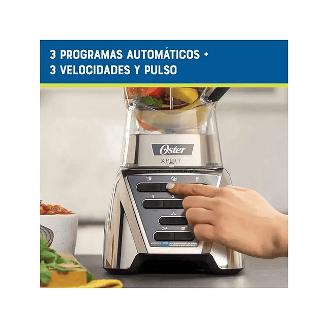 Licuadora Oster Xpert Serie de Alto Rendimiento con Vaso Boroclass 2 L 3