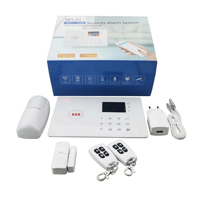 Kit Alarma WiFiGSM App Tuya 169-1  Seguridad Inteligente para tu Hogar 3