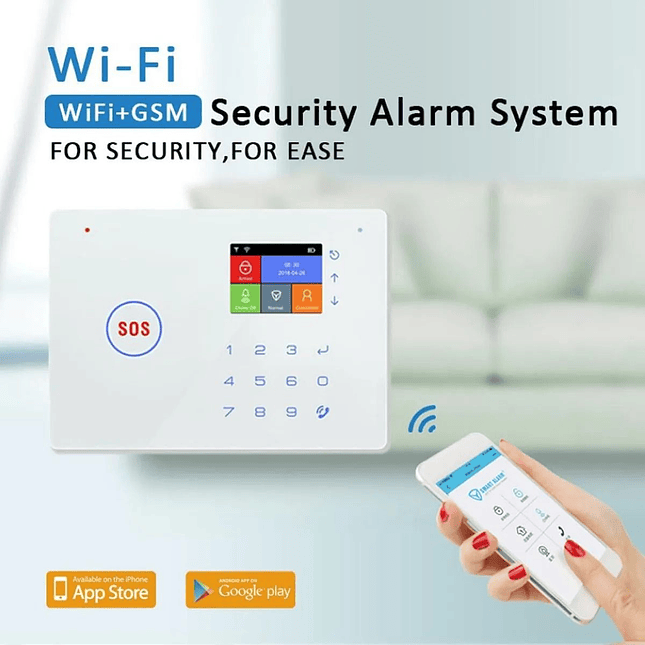Kit Alarma WiFiGSM App Tuya 169-1  Seguridad Inteligente para tu Hogar 4