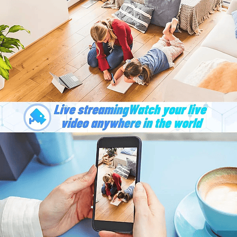 Cargador de Pared USB con Cámara Espía Oculta Full HD 1080P