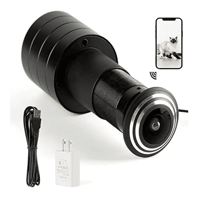 Cámara IP Tipo Mirilla de Puerta con App Tuya 1